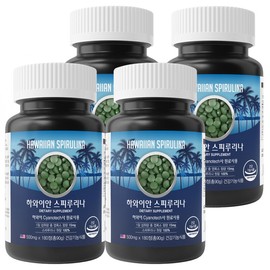 Elenital Hawaiian Spirulina 100% 500mg 180 tablets 4 bottles Spirulina Spirulina / 하와이안 스피루리나 100% 500mg 180정 4병 스피루니아 스피룰리나