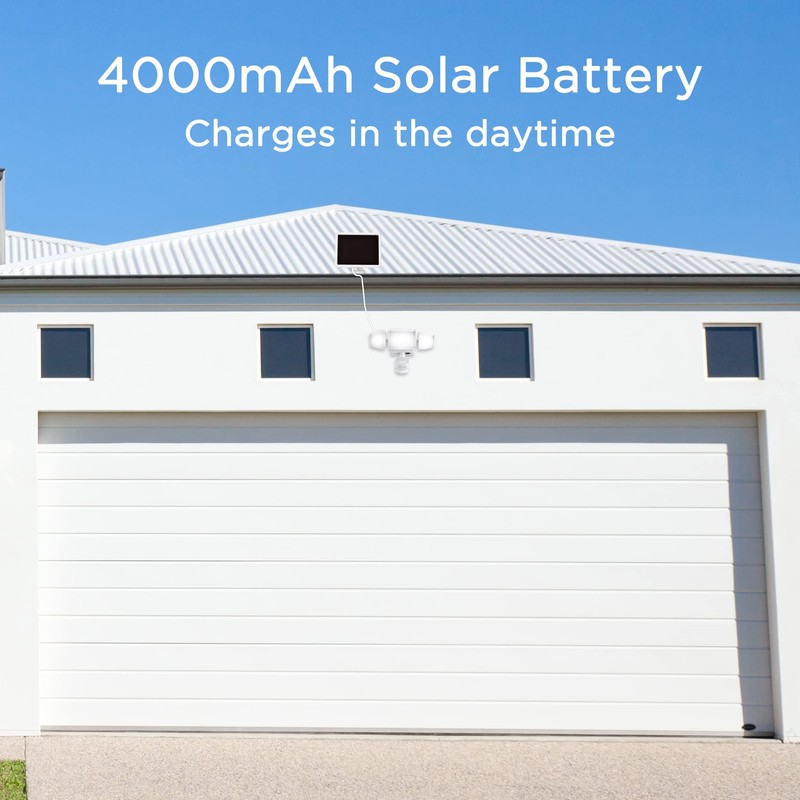 AWSENS Solar Security Lights Motion Outdoor, 1800LM, Solar LED Motion
