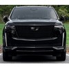 American Black Flag Aluminum Overlay Grill Front Taigate Emblems Set