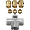 3 Way M10 Brake Line Pipe T Tee Piece with