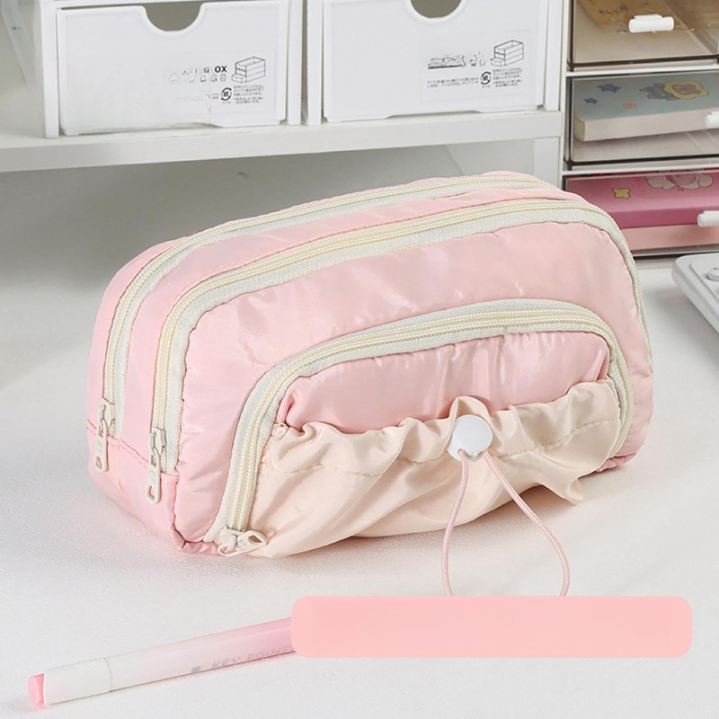 Pen Case, Large Capacity, Pencil Case, Stylish, Pen Holder, Simple,