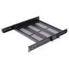kenable 1U Telescopic Rack Mount Sliding Draw Shelf for 19