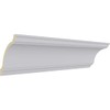 Endurathane Holmdel Crown Moulding, 6 1/2"H x 6 3/8"P x
