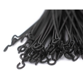 TheBeadChest Midnight Brass 21 Gauge 2 Inch Eye Pins (Approx 100 pieces)