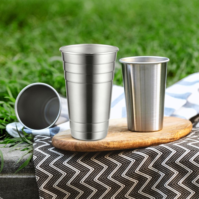 MEWAY Premium Stainless Steel Cups 24 oz Pint Cup Tumbler