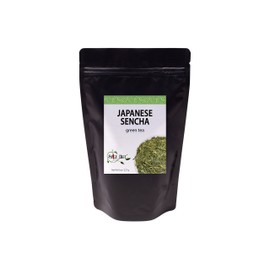 Japanese Sencha Loose Leaf Green Tea, The Spice Hut, 8 ounce bag (80-100 servings) (G107C)