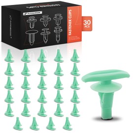 A-Premium 30PCS Nylon Weatherstrip Seal Retainer Clips Fasteners Compatible with Honda CR-V, Civic, Accord, Pilot, Odyssey, Fit, HR-V, Ridgeline, Crosstour, Insight & Acura MDX, RDX, TLX, TSX, ILX, TL