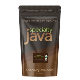 Organic Colombian Huila: 2.2 lb Whole Bean, Fresh Roasted Personally for You on Order & Shipped Direct, Medium Roast, Fair Trade Certified, 100% Arabica Specialty Coffee, Read About Below