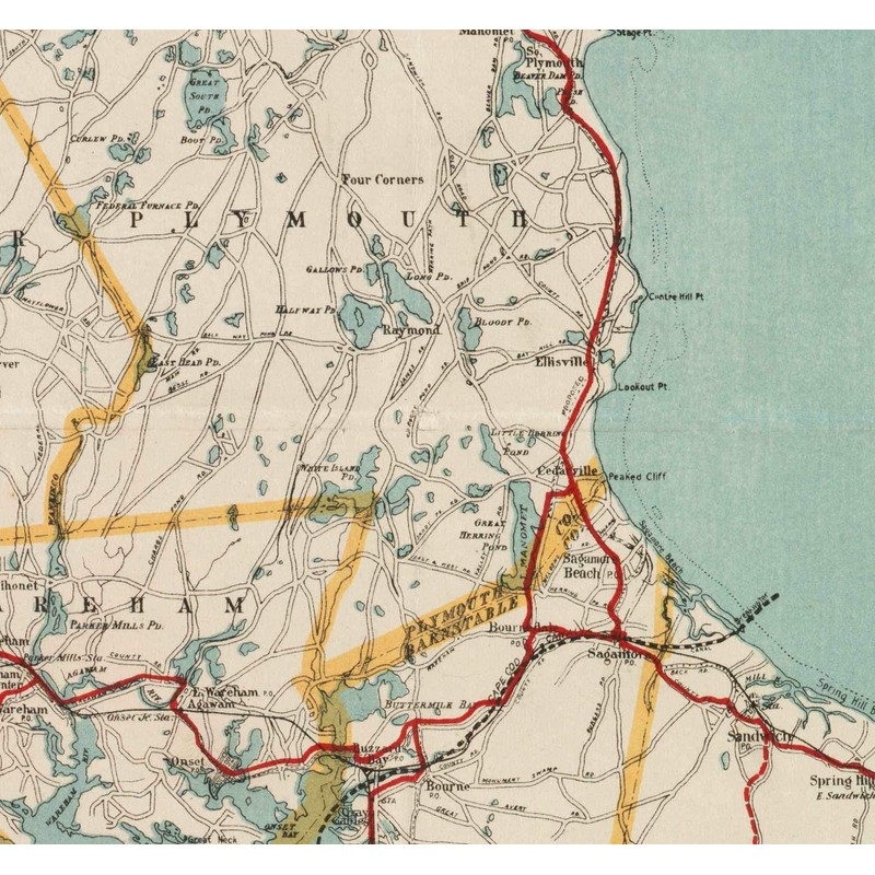 Cape Cod and The Islands 1917 - Walker - Local