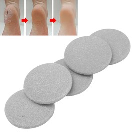 Extra Coarse, Pack of 5 Replacement Rollers Regular Coarse Replacement Foot Grinding Head Tool for Dead Skin Callus Remover Head Foot Files Electronic Foot File Callus Remover Tool (Grey)