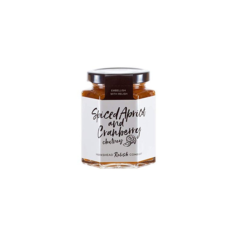 Hawkshead Relish Spiced Apricot & Cranberry Chutney - 215g