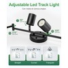 Fondiiz 6 Ways Track Lighting, Rotatable Heads Tracks Light, Track