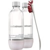 2 Pack White Bottles Bundle with Deliqo Brush | 1