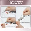 Harita Box Cutter Utility Knife with Quick Change Blades, Stainless