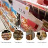 WYAN 60Pcs Plastic Price Tag,Merchandise Sign Display Holder,Plastic Wire Rack