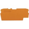 WAGO ABSCHLUSSPLATTE ORANGE 2002-1692