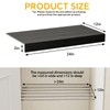 Giklux 6 PCS Wire Rack Covers for Pantry Wood Grain,