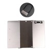 Foldable Stainless Steel Clipboard with Shoulder Strap - Adjustable Size,