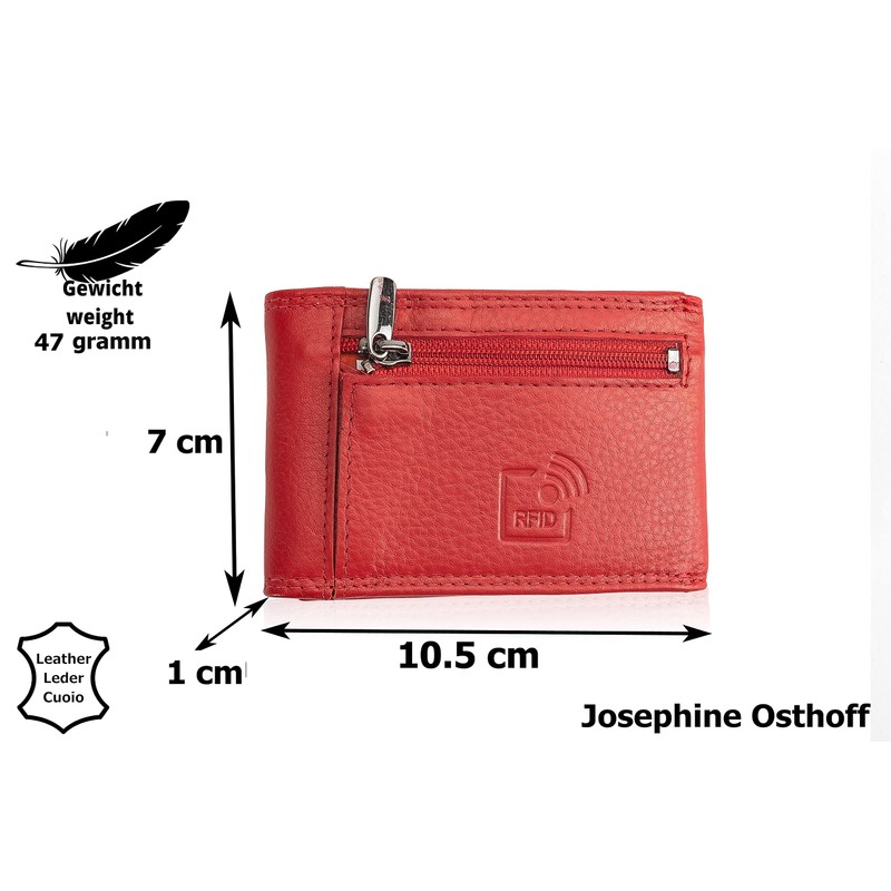 Josephine Osthoff Key Case Key Case Mini Coin Pocket in