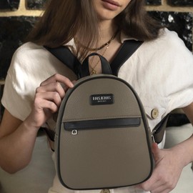 Lois - Women's Backpack with Anti-Theft Function, Women's Backpack Anti-Theft Bag, Small Backpack Women, Anti-Theft Backpack Women, taupe