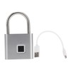 Smart Fingerprint Padlock Waterproof for TuyaSmart Bluetooth Keyless Padlock for