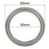 sourcing map 6810ZZ Deep Groove Ball Bearings 50mm Inner Dia