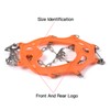 201 Stainless Steel 24 Teeth Ice Claw Snow Anti-slip Shoe