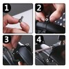 Motorcycle Handlebars Padlock Motorcycle Helmet Lock Universal Motorcycle Helmet Security