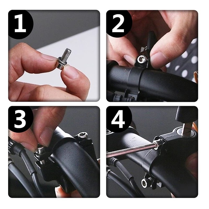 Motorcycle Handlebars Padlock Motorcycle Helmet Lock Universal Motorcycle Helmet Security
