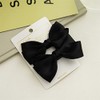 Bow Hair Clips for Girls Black Hair Bow Barrettes for