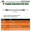 CAMPINGMOON 9'' Length Extension Pole Rod for Camping Lantern Z26