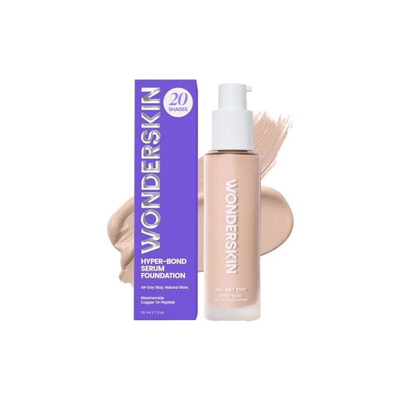 Wonderskin Serum Foundation - Hyper Bond All-Day Stay Waterproof Makeup