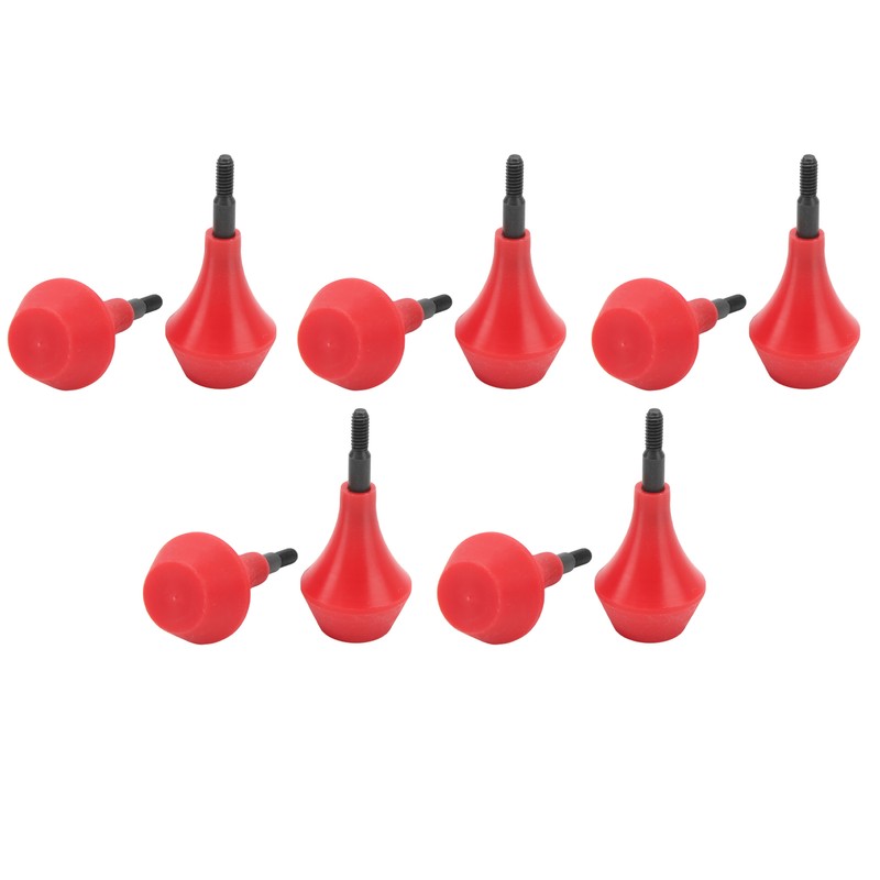 10PCS Archery Arrow Head Safety Arrow Tips Screw in Nylon