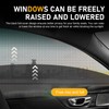 Opuweiy 4 PCS Car Window Screen Mesh, Heat Block Double-layer