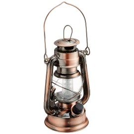 Captain Stag M-1328 Antique Warm Color LED Lantern, Bronze
