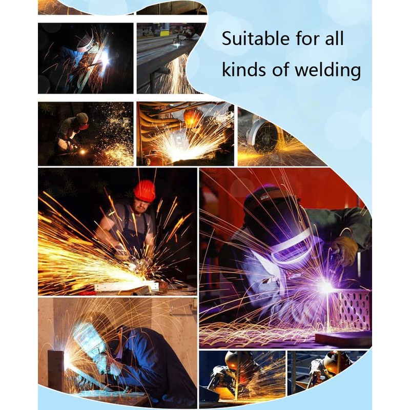 1 Pack Flame Retardant Welder Hats, Mesh Lined, Durable, For