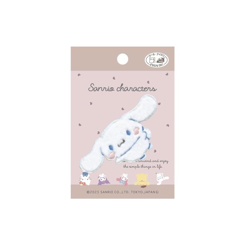 Pioneer Sanrio Characters SCW650-SCW59 Cinnamoroll, Includes 1 Patch, Height 2.3