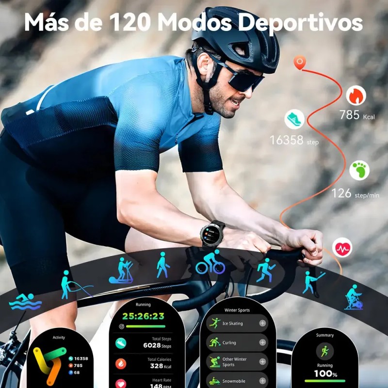 Smartwatch Reloj Inteligente Cubot C29 Resistente Al Agua 10m Llamadas