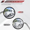Sterlix Round Hood Mirror for Kenworth T680 T880 Peterbilt 579