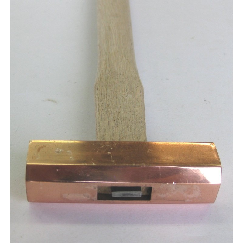 Pure Copper Eight Corners 玄 Function Oak Pattern Without Varnish