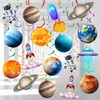 Solar System Hanging Swirl, 34pcs Space Party Decorations Outer Space