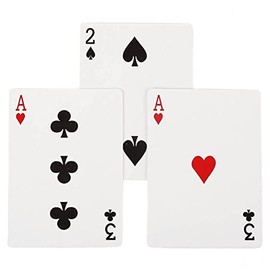 Merz67 LLC Three Card Monte Magic Trick (Red Back)