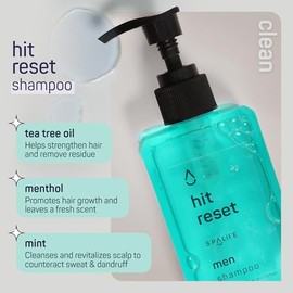 SpaLife- Set de 4 piezas para el cuidado del cabello y el cuerpo de hombres gel de bao, gel de afeitar, gel para despus del afeitado, champ  Cuidado  