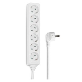 Hama Power Strip Pack of 6 1,4 m White