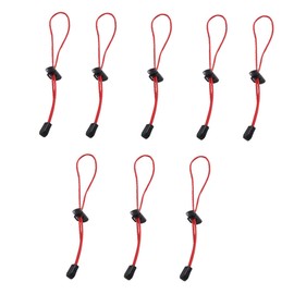 SUPVOX 8pcs Storage Fixed Rope Belt Cable Travel Straps Elastic Bungee Tarps Luggage Adjustable Cords Lock Clear Bag Lanyards Eyeglass Holder Stand Ties Cord Anti-Lost Rope Plastic