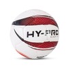 Hy-Pro Elastico Match Football Size 4, red, Black and Orange