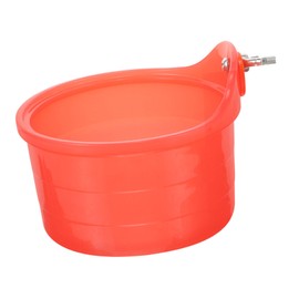 Kisangel Box Bird Bath Box Bird Cage Bird Hanging Bathtub Small Bird Bathtub Practical Parrot Bathtub Birds Supply Bird Bath Container Indoor Bird Bath Parrot Cage Bathtub Red Plastic