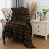 Gealaek Boho Throw Blanket Lightweight Soft Cozy Decorative Blankets for