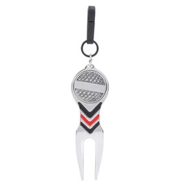 Restokki Golf Divot Repair Tool Portable Multipurpose Aluminum Alloy Divot Tool Lightweight for Golf Enthusiast Accessories