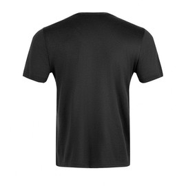 Lindoro Ultrafine 100% Merino Wool Base Layer T-Shirt for Sport, XL, Black